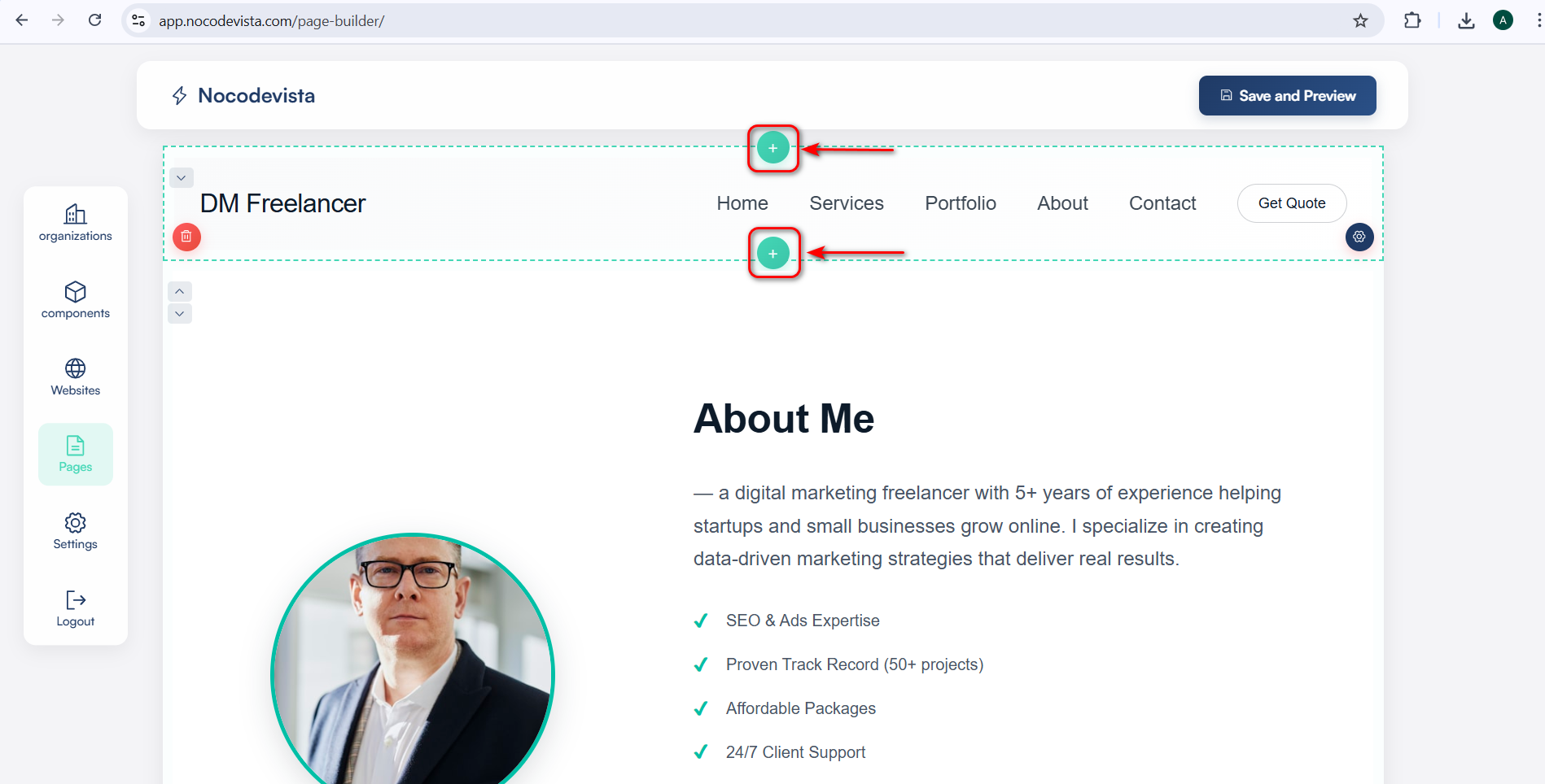 Add New Component