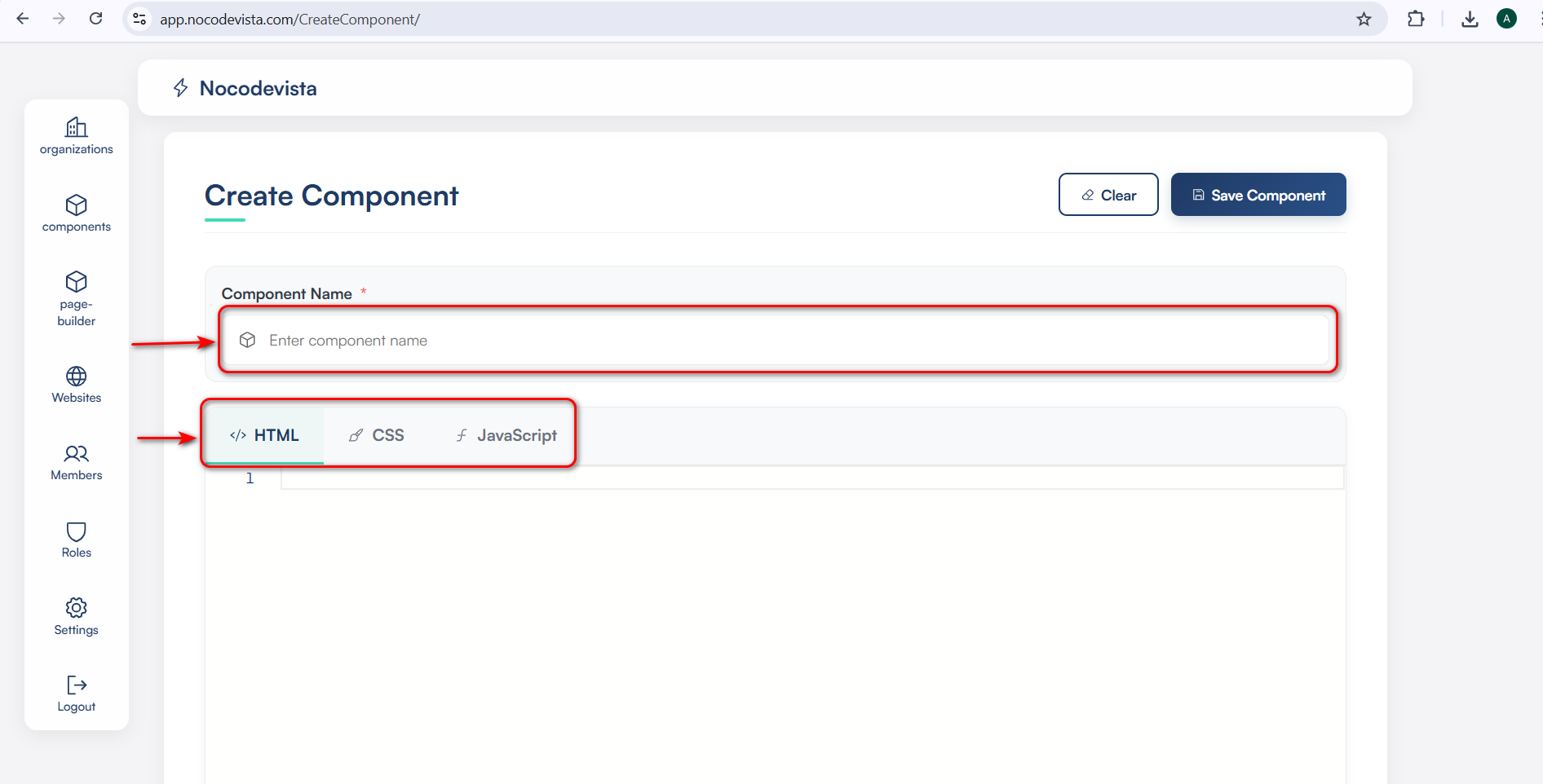 Component Fields