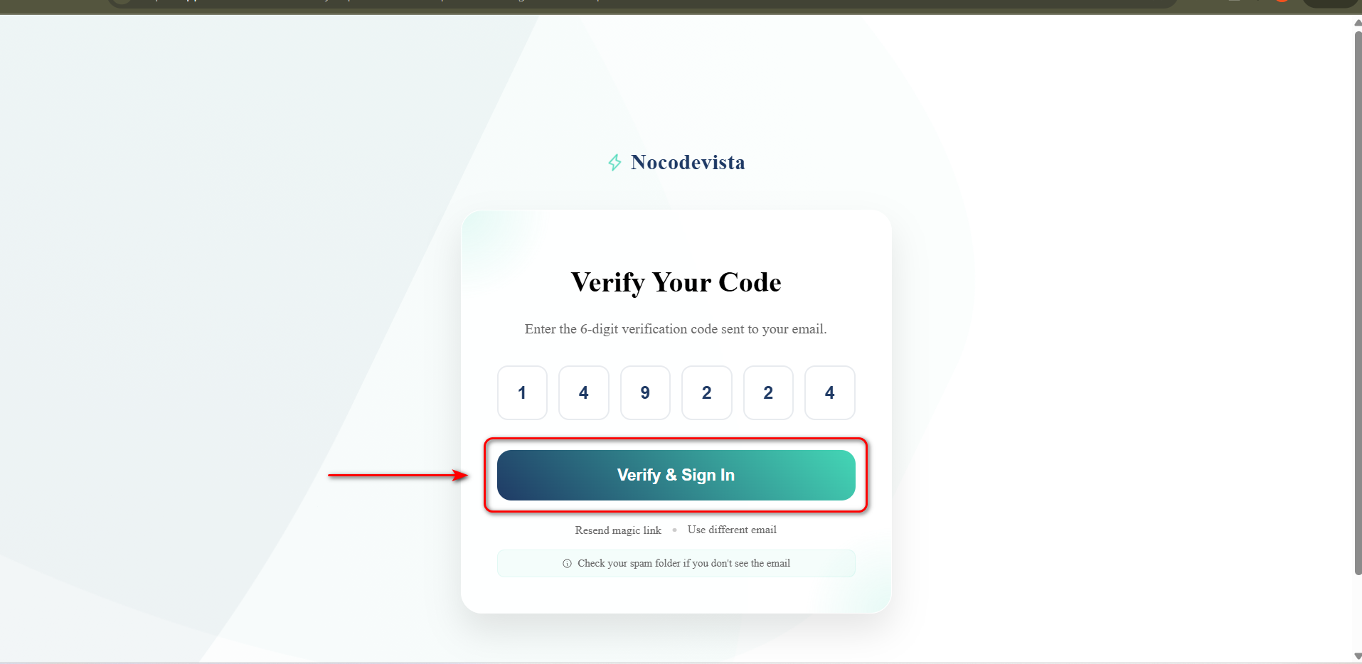 Verify Otp Screen