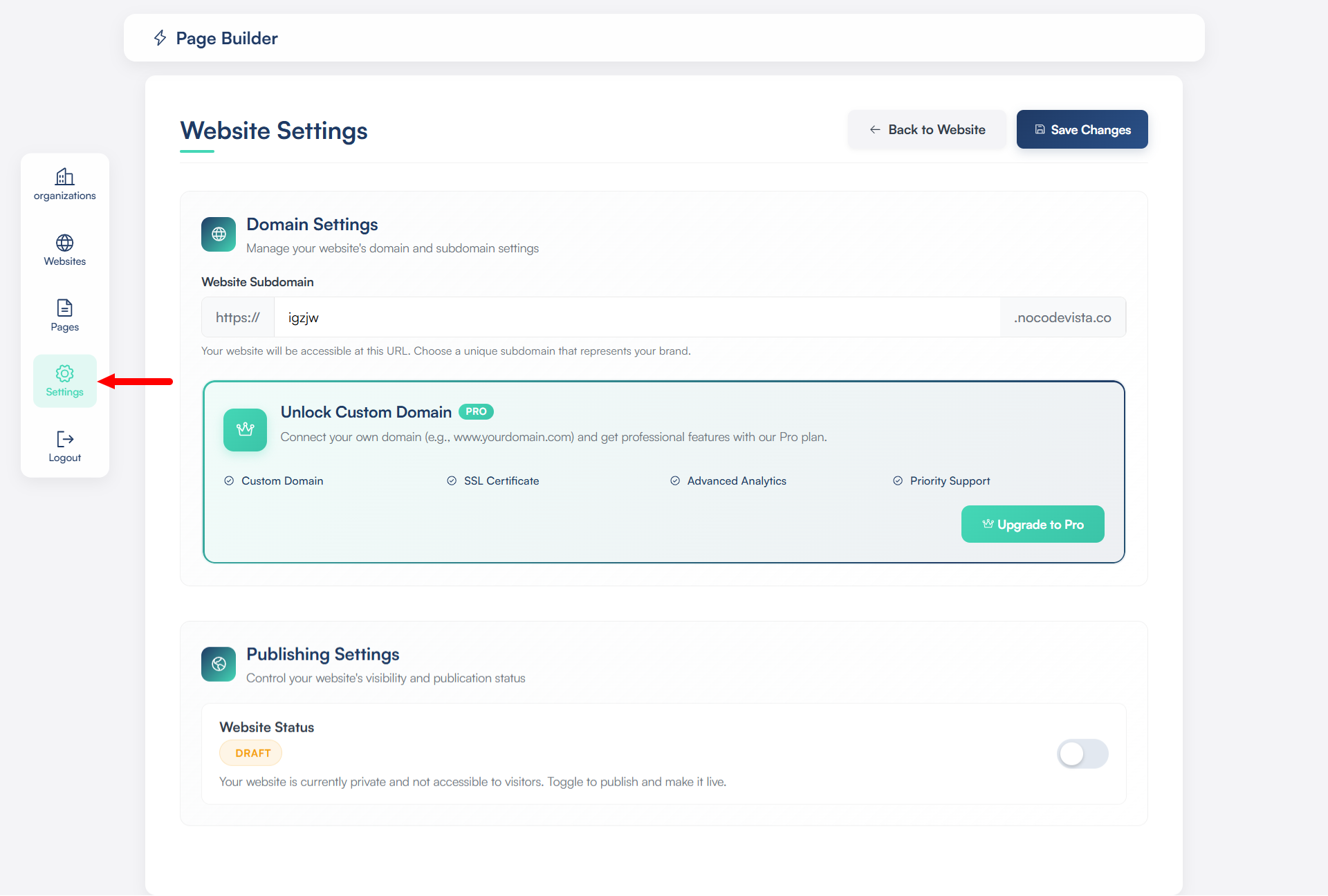 Website Sidebar Icin